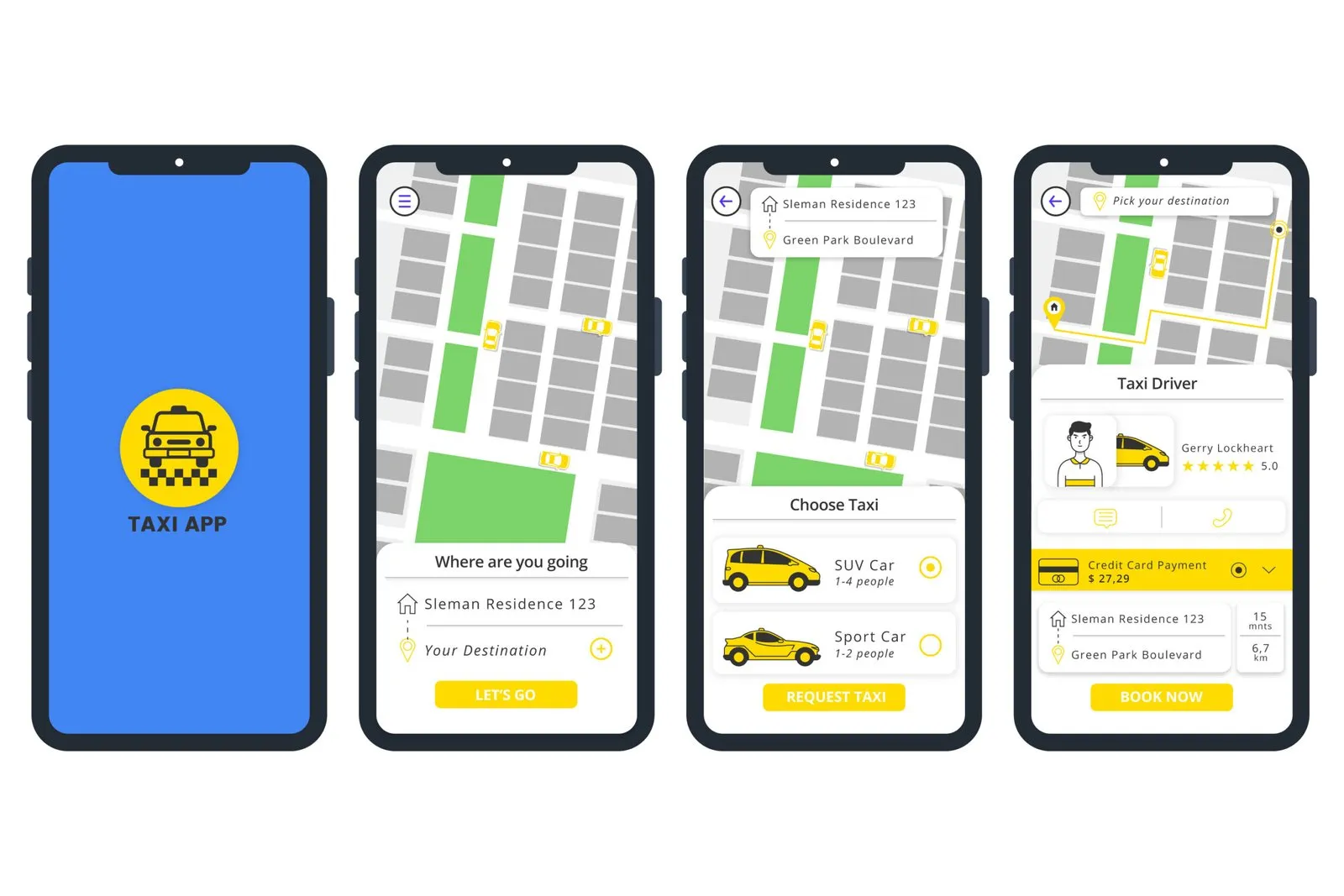 taxi app development cost